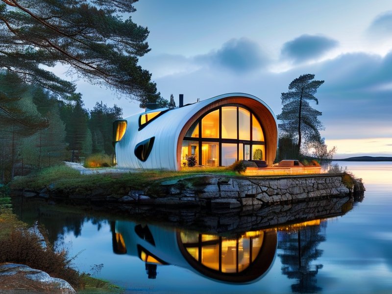 北欧秘境中的静谧居所，开启云端生活新维度