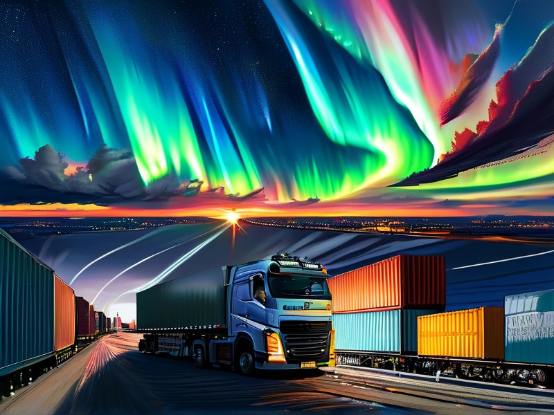 北欧极光专线:跨境物流新赛道,解锁闪电通关秘籍