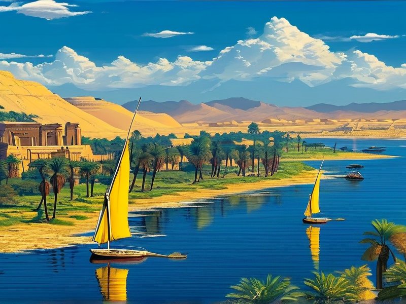 古文明数字解码:尼罗河智慧枢纽全解析