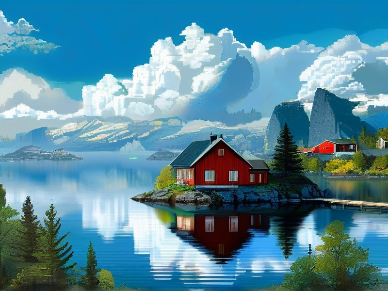 云端之上，北欧静谧居所重塑数字游民生活美学