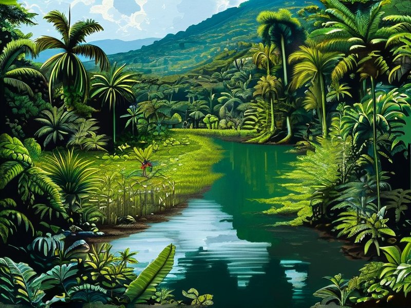 中非绿色经济新纪元：探索雨林中的智慧未来