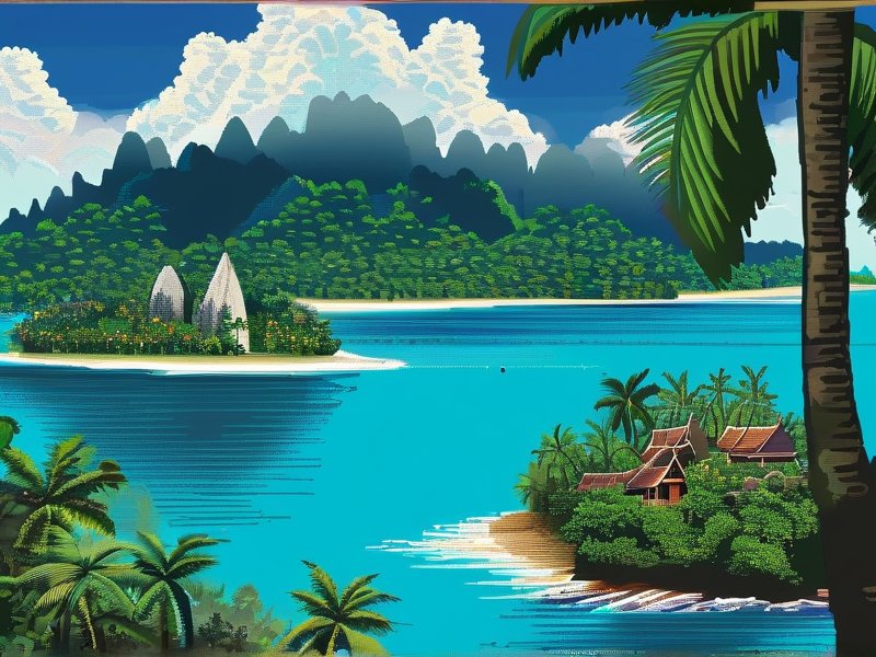 揭秘神秘热带岛屿的本土数字宝藏——东南亚文化新势力崛起