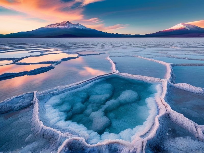 南美高原秘境：盐晶奇观与探险新地标