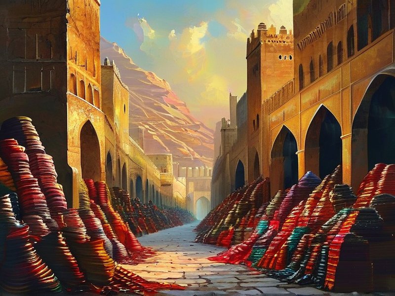 揭秘中东神秘市场：丝路新通道下的财富密码