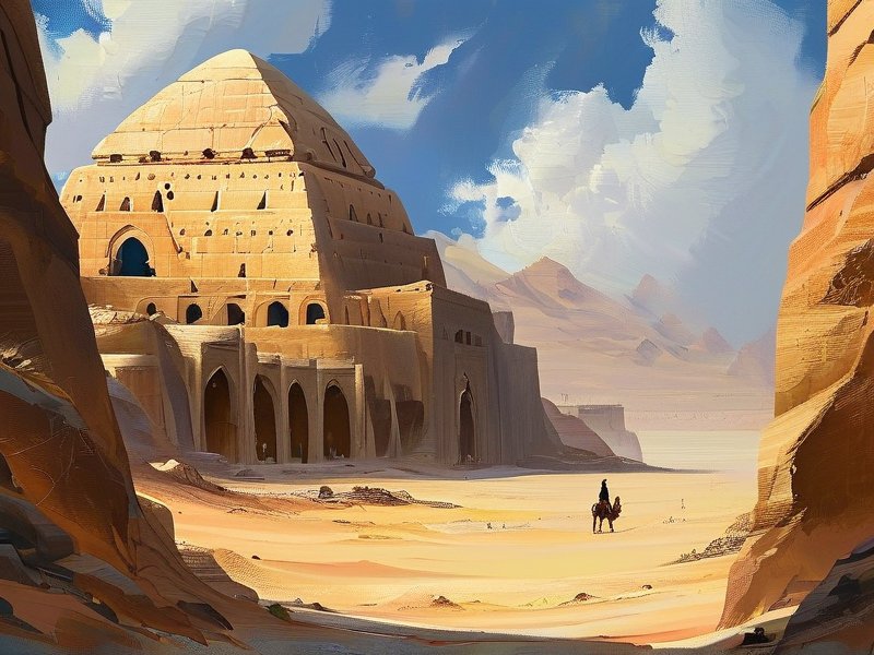 揭秘中东秘境：沙漠与千年古城的奇幻邂逅